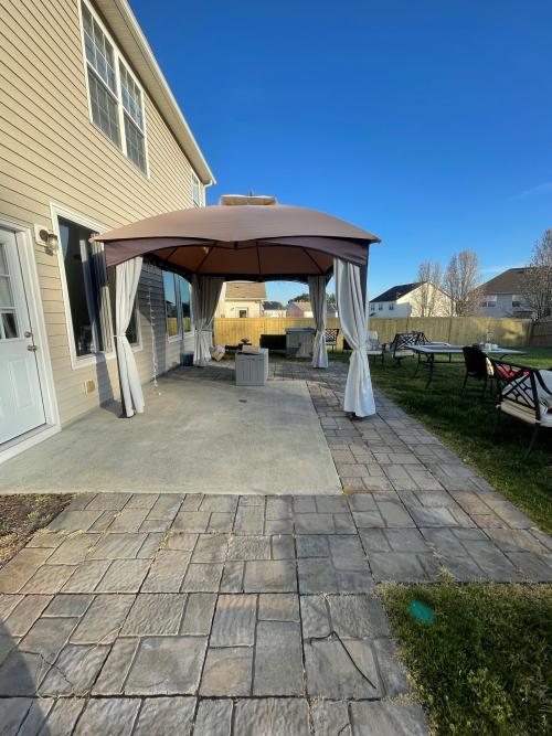 After Patio Cleaning