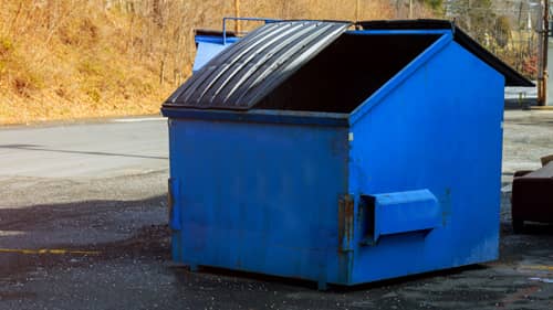 Dumpster Pad Cleaning